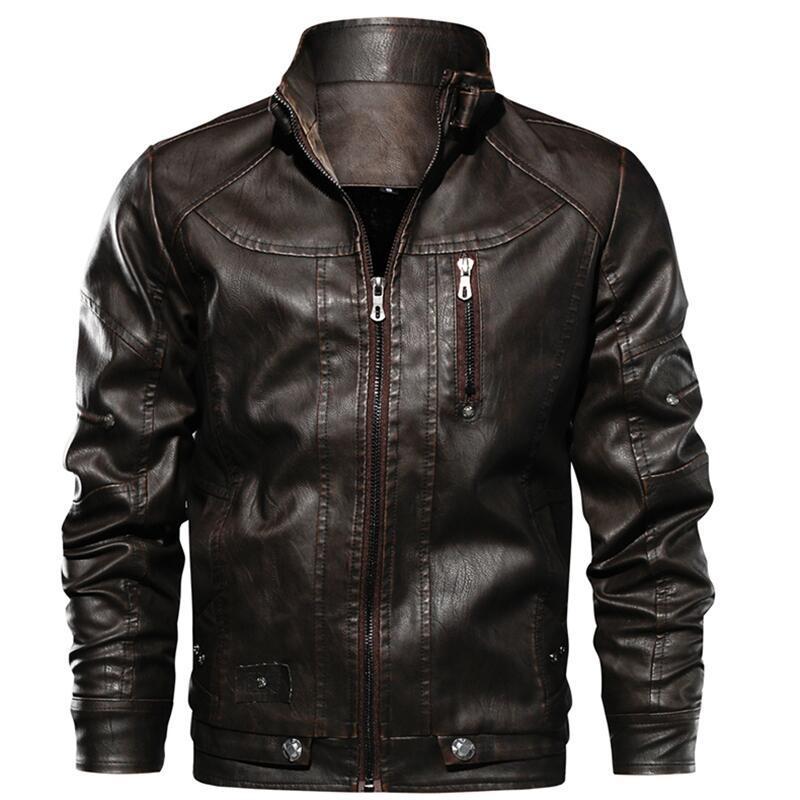 Vintage leatherback coat for motorcyclists - Image 2