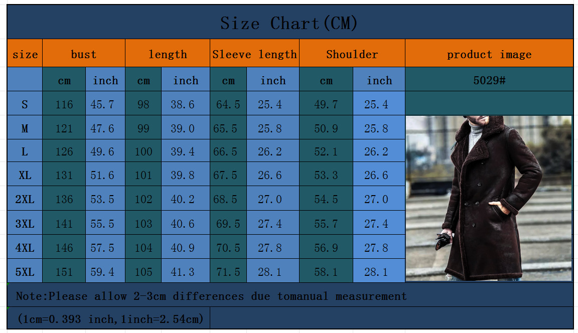 Men's Fur Coat Padded Jacket - Image 2