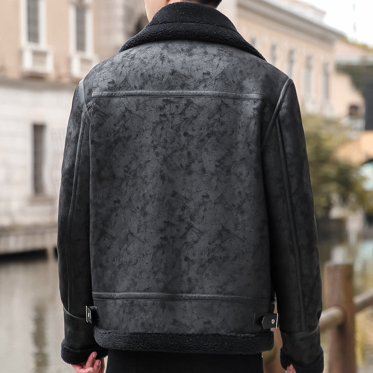 Cotton Coat Men's Winter Padded Down Jacket Youth Jacket Coat - Image 6