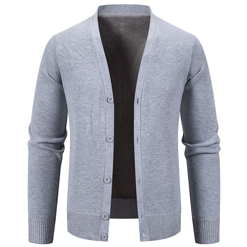 Solid Color Warm Simple Versatile Knit Sweater - Image 6