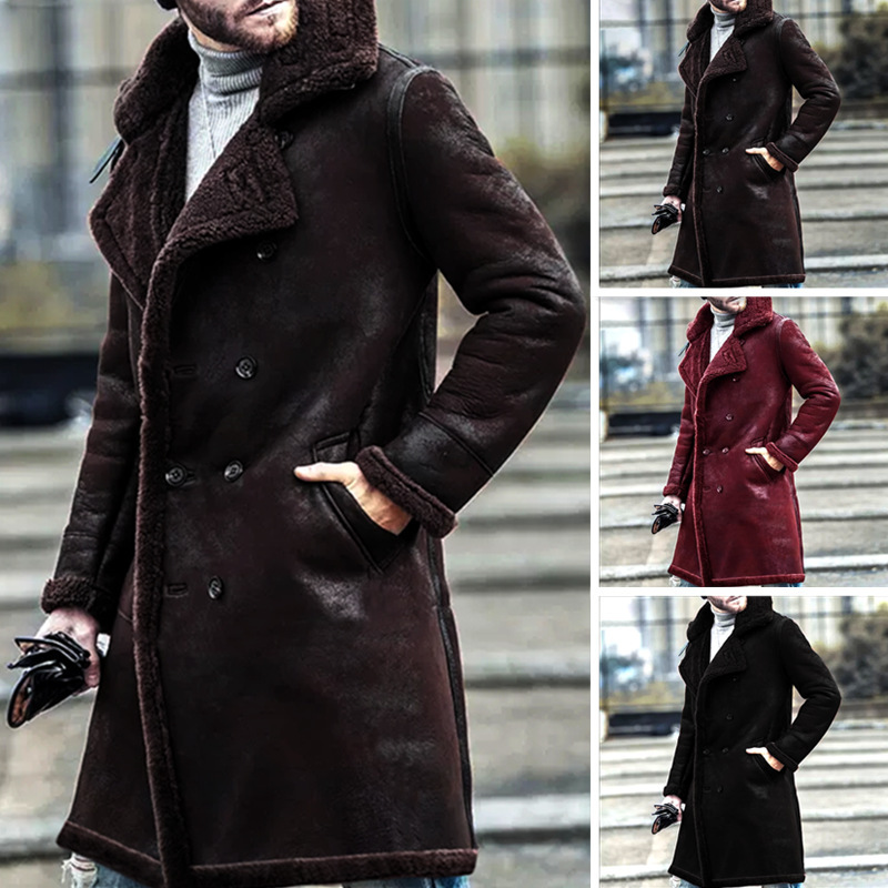 Men's Fur Coat Padded Jacket - Image 9
