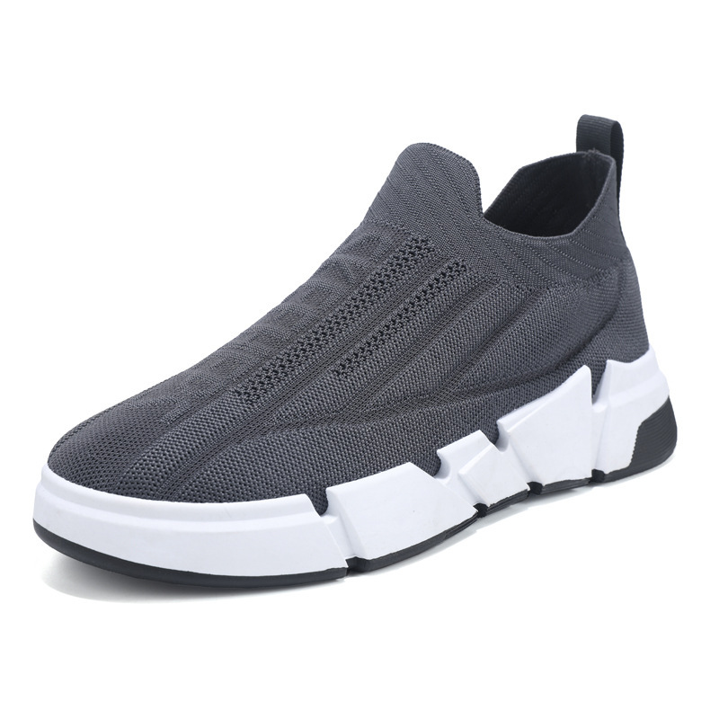 Spring Men’s Slip-On Flyknit Sneakers – Lightweight, Breathable & Comfortable - Image 5