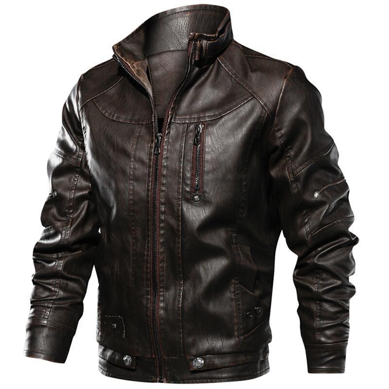 Vintage leatherback coat for motorcyclists - Image 3