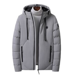 Heated cotton coat male