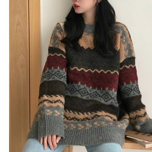 New Korean Style Loose Outer Wear Retro Hong Kong Style Long-sleeved Jacket - Image 2