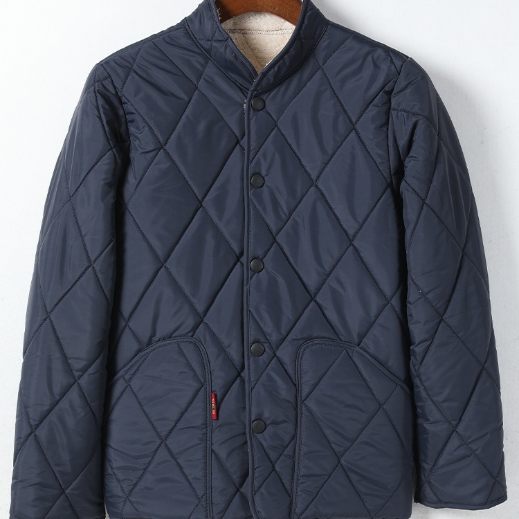 Men's Berber Fleece Cotton Coat Thickened Plus Size - Image 5