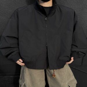 Men's Fashion Trend Cleanfit Silhouette Short Jacket