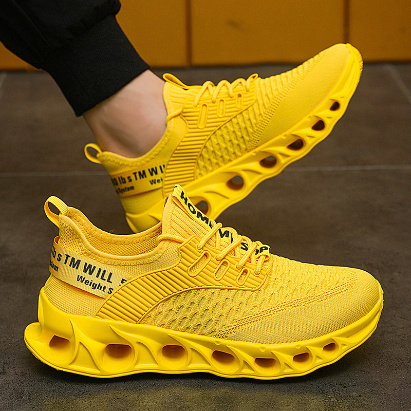 Large Size Autumn Fly Woven Mesh Casual Running Shoes - Image 6