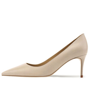 Naked Light Mouthed French Women's Soft Soled Non Tiring High-heeled Single Shoes