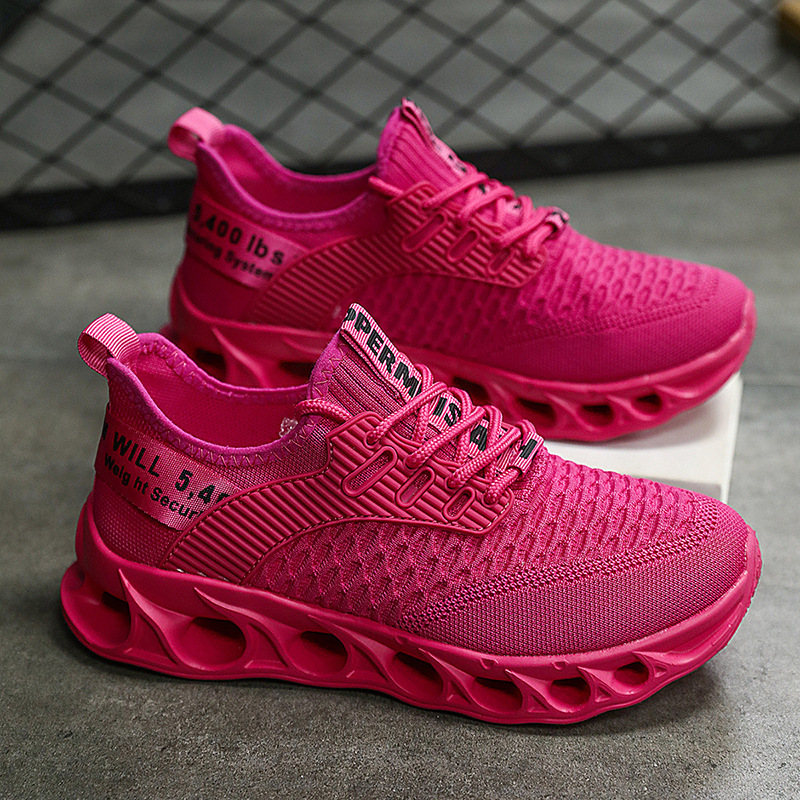 Large Size Autumn Fly Woven Mesh Casual Running Shoes - Image 8