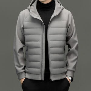 Men's Hooded Lightweight Down Jacket Sweater