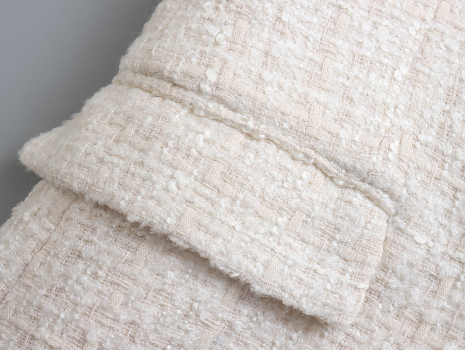 New European And American Women's Textured Double-breasted Blazer - Image 2