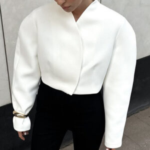 Machete Long Sleeve Loose-fitting Short Coat Women