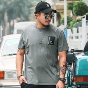 Men's Short Sleeve Printed Loose T-shirt