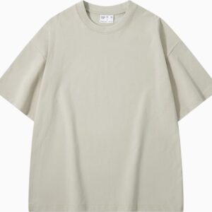 Thickened Cotton Short-sleeved Drop-shoulder T-shirt Bottoming Shirt Top