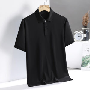 Lapel Half Sleeve Dad's Business Casual Clothes