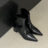 Black 5cm Heel Single Lining