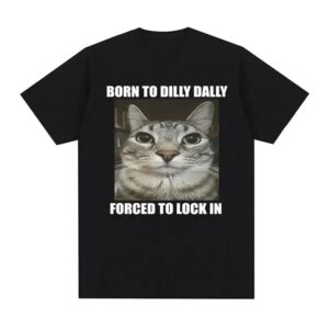 Cat Graphic Casual Oversized Tops T-shirt