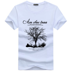 Summer New Korean Style Round Neck Men's Short Sleeve T-shirt Young Men's Plus Size