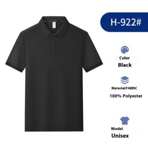 Lapel Short Sleeve Polo Shirt