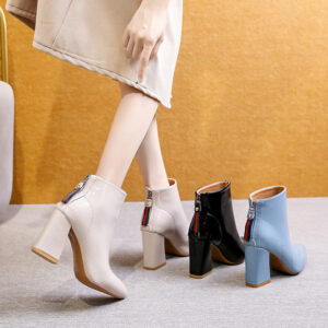 Solid Color Comfortable All Match Martin Boots